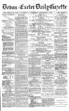 Exeter and Plymouth Gazette Thursday 04 September 1890 Page 1