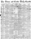 Exeter and Plymouth Gazette Friday 19 September 1890 Page 1