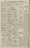 Exeter and Plymouth Gazette Monday 07 September 1891 Page 4