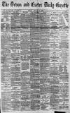 Exeter and Plymouth Gazette Friday 08 January 1892 Page 1