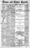 Exeter and Plymouth Gazette Wednesday 27 January 1897 Page 1