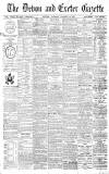Exeter and Plymouth Gazette Tuesday 12 October 1897 Page 1