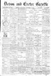 Exeter and Plymouth Gazette Thursday 14 October 1897 Page 1