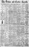 Exeter and Plymouth Gazette Tuesday 02 November 1897 Page 1