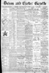 Exeter and Plymouth Gazette Wednesday 03 November 1897 Page 1