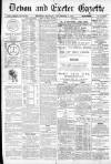 Exeter and Plymouth Gazette Monday 08 November 1897 Page 1
