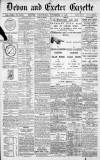 Exeter and Plymouth Gazette Wednesday 17 November 1897 Page 1