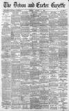 Exeter and Plymouth Gazette Friday 05 August 1898 Page 1