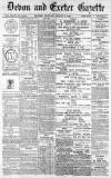 Exeter and Plymouth Gazette Monday 08 August 1898 Page 1
