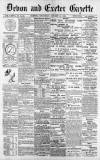 Exeter and Plymouth Gazette Thursday 11 August 1898 Page 1