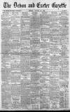 Exeter and Plymouth Gazette Friday 12 August 1898 Page 1