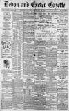 Exeter and Plymouth Gazette Saturday 22 October 1898 Page 1