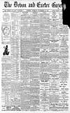 Exeter and Plymouth Gazette Tuesday 22 November 1898 Page 1