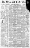 Exeter and Plymouth Gazette Tuesday 13 December 1898 Page 1