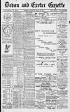 Exeter and Plymouth Gazette Monday 22 May 1899 Page 1
