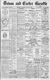 Exeter and Plymouth Gazette Monday 12 June 1899 Page 1