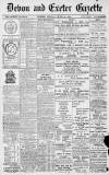 Exeter and Plymouth Gazette Monday 26 June 1899 Page 1