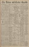 Exeter and Plymouth Gazette Saturday 13 December 1902 Page 1
