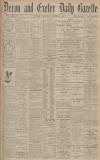 Exeter and Plymouth Gazette Thursday 08 October 1903 Page 1