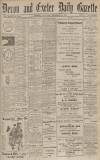 Exeter and Plymouth Gazette Saturday 21 December 1907 Page 1