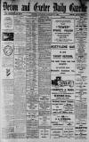 Exeter and Plymouth Gazette Saturday 15 January 1910 Page 1