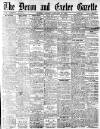 Exeter and Plymouth Gazette Friday 28 January 1910 Page 1