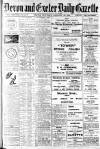 Exeter and Plymouth Gazette Saturday 29 January 1910 Page 1