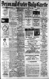 Exeter and Plymouth Gazette Thursday 25 August 1910 Page 1