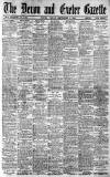 Exeter and Plymouth Gazette Friday 02 September 1910 Page 1
