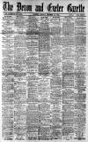 Exeter and Plymouth Gazette Friday 14 October 1910 Page 1