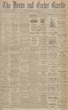 Exeter and Plymouth Gazette Tuesday 29 March 1921 Page 1
