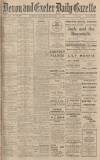 Exeter and Plymouth Gazette Saturday 22 January 1927 Page 1