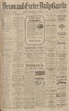 Exeter and Plymouth Gazette Wednesday 12 October 1927 Page 1