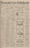 Exeter and Plymouth Gazette Thursday 08 August 1929 Page 1