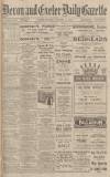 Exeter and Plymouth Gazette Monday 12 August 1929 Page 1