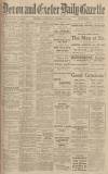 Exeter and Plymouth Gazette Saturday 12 October 1929 Page 1