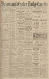 Exeter and Plymouth Gazette Monday 14 October 1929 Page 1