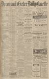 Exeter and Plymouth Gazette Monday 11 November 1929 Page 1