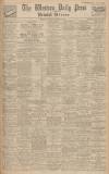 Western Daily Press Saturday 05 November 1932 Page 1