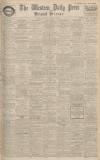 Western Daily Press Saturday 07 January 1933 Page 1