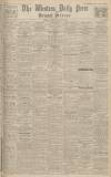Western Daily Press Monday 09 January 1933 Page 1