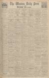 Western Daily Press Monday 13 November 1933 Page 1