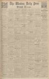 Western Daily Press Tuesday 14 November 1933 Page 1
