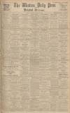 Western Daily Press Saturday 27 January 1934 Page 1