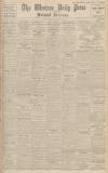 Western Daily Press Monday 21 January 1935 Page 1