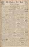 Western Daily Press Tuesday 10 November 1936 Page 1