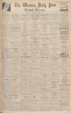 Western Daily Press Thursday 12 November 1936 Page 1