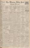 Western Daily Press Monday 07 November 1938 Page 1
