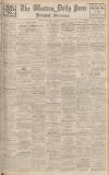 Western Daily Press Saturday 12 November 1938 Page 1