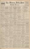 Western Daily Press Saturday 07 January 1939 Page 1